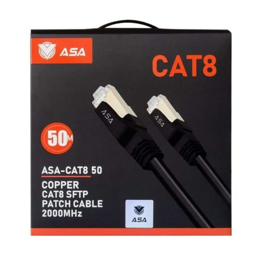 كيبل شبكة ايثرنت CAT8 بطول 50متر Z.17671018380446174