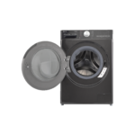 LG Auto Washer F/L Black Steel 12Kg - Image 2