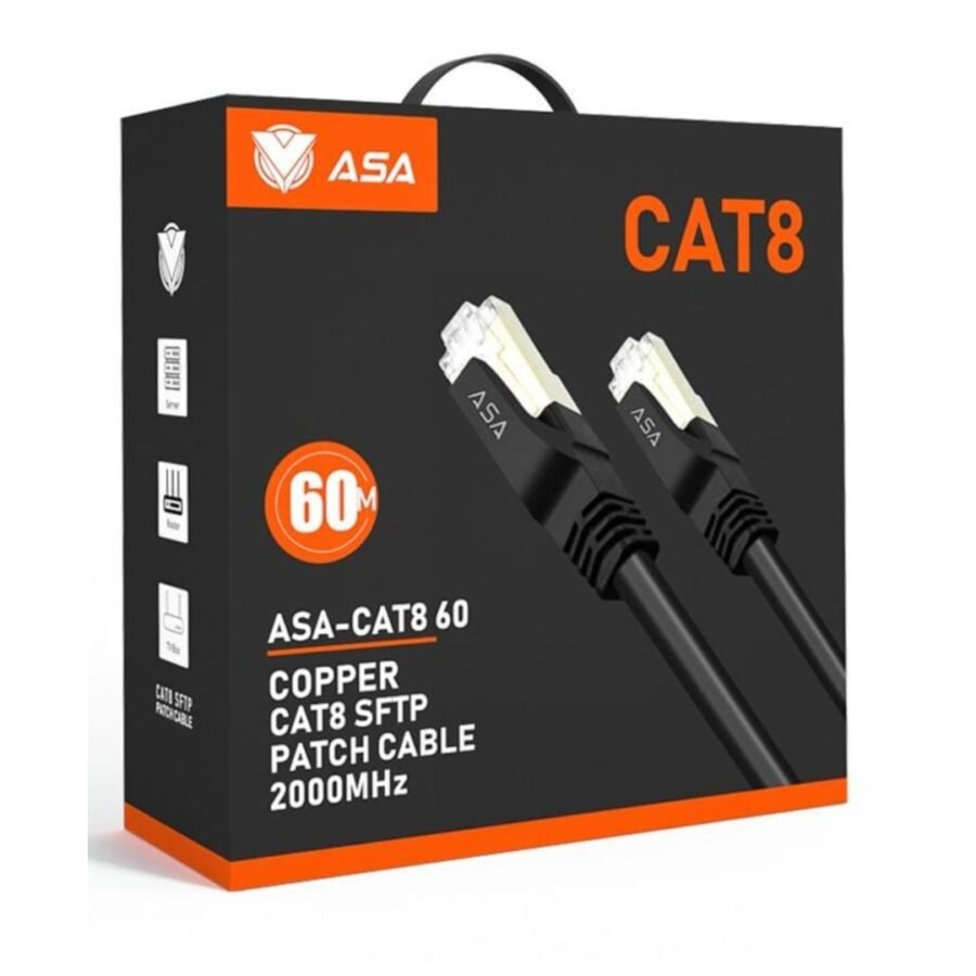 كيبل شبكة ايثرنت CAT8 بطول 60متر Z.1767101824378743