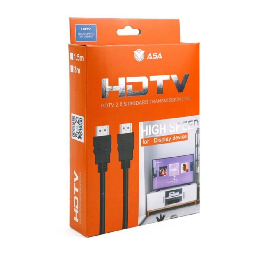 كيبل HDMI 2.0 عالي الجودة من ASA بطول 1.5متر Z.1767104965823979