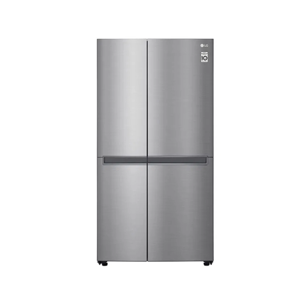 LG ثلاجة دولابي 647 لتر سلفر
