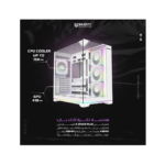 ⁦صندوق كمبيوتر MAJESTY X SPACE PLUS MID TOWER -ابيض⁩ - الصورة ⁦7⁩