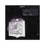 ⁦صندوق كمبيوتر MAJESTY X SPACE PLUS MID TOWER -ابيض⁩ - الصورة ⁦5⁩