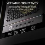 ⁦صندوق كمبيوتر CORSEIR FRAME 5000 SERIES MID TOWER ATX لون اسود Z.17671902567061527⁩ - الصورة ⁦7⁩