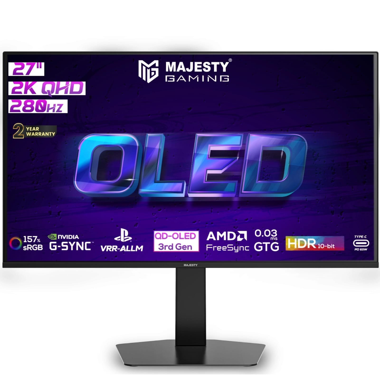 شاشة ألعاب OLED عالية الدقة Z.1777532668441136