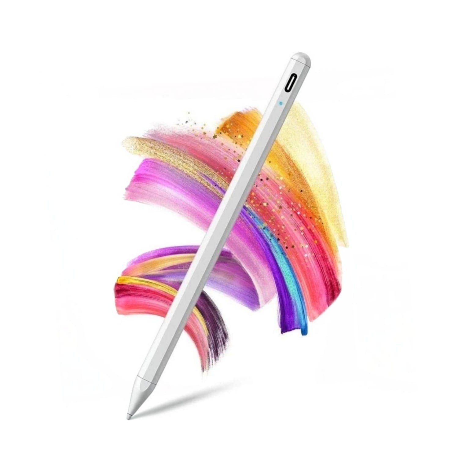 قلم لمس ذكي عالمي CHAPPELINE Stylus Pen شحن Type-C للأجهزة اللوحية - لون أبيض-6973023471246